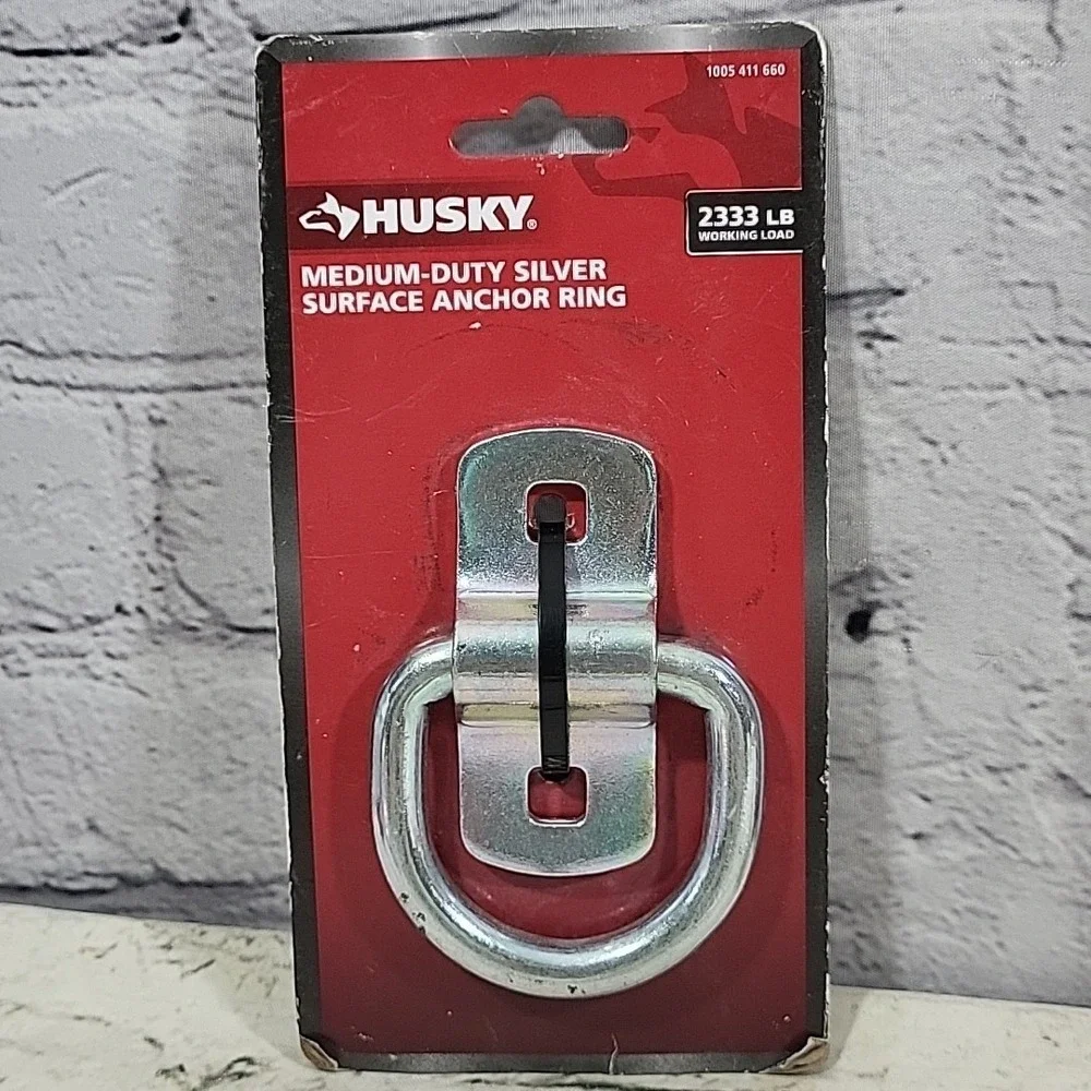 Workforce HangAll Carabiner Husky 2333lb Anchor Ring Garage Tool Lot New